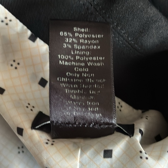 Ann Taylor Black One Button Blazer - Picture 4 of 5